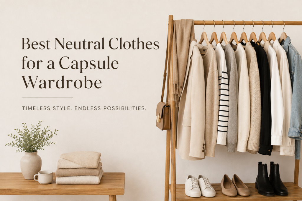 Best Neutral Clothes for a Capsule Wardrobe