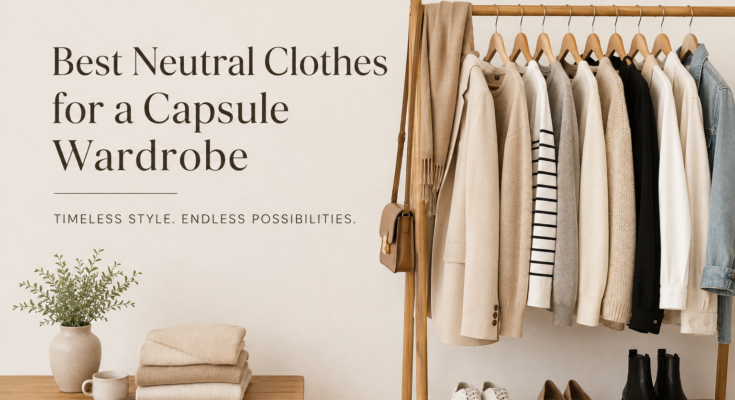 Best Neutral Clothes for a Capsule Wardrobe