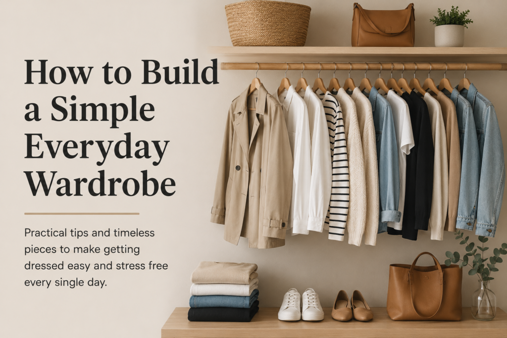 How to Build a Simple Everyday Wardrobe