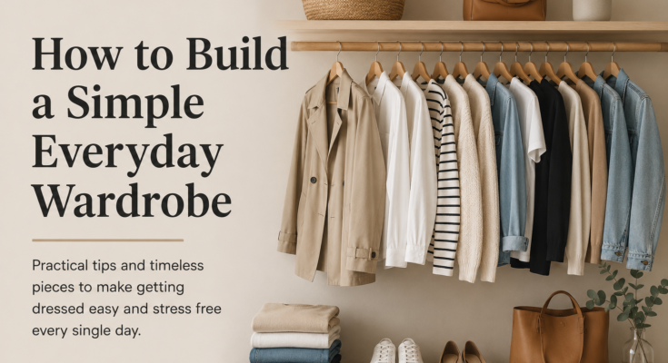 How to Build a Simple Everyday Wardrobe