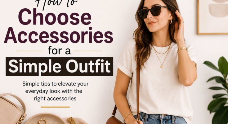 How to Choose Accessories for a Simple Outfit