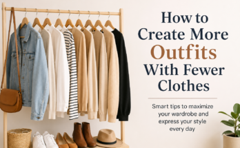 How to Create More Outfits With Fewer Clothes