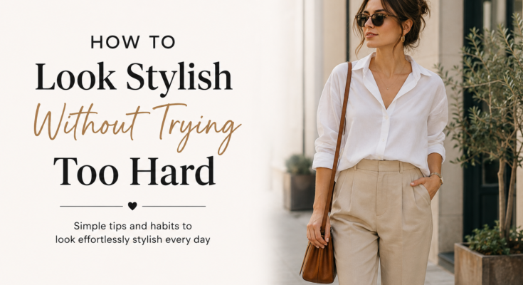 How to Look Stylish Without Trying Too Hard