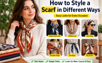How to Style a Scarf in Different Ways