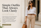 Simple Outfits That Always Look Classy