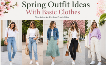 Spring Outfit Ideas With Basic Clothes